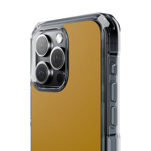 Dark Goldenrod | Phone Case for iPhone (Clear Impact Case - Magnetic)