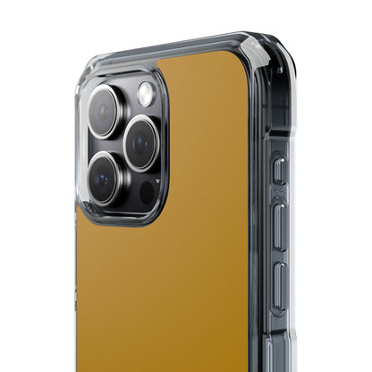 Dark Goldenrod - Clear Impact Case for iPhone