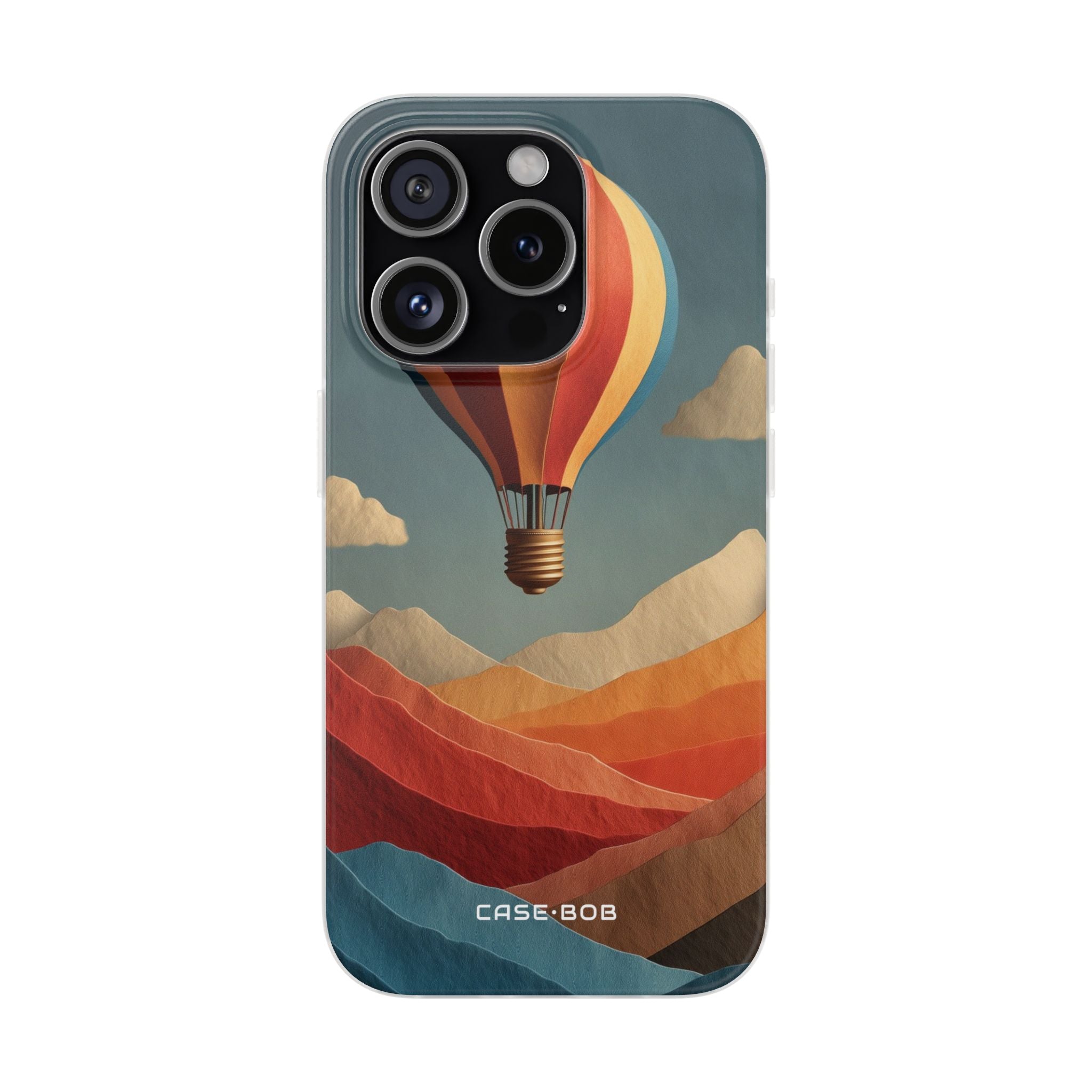 Lightbulb Balloon iPhone 15 Pro Case - Soft