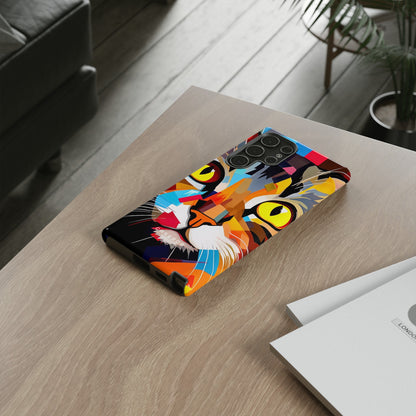 Abstract Kitty Palette - Protective Phone Case