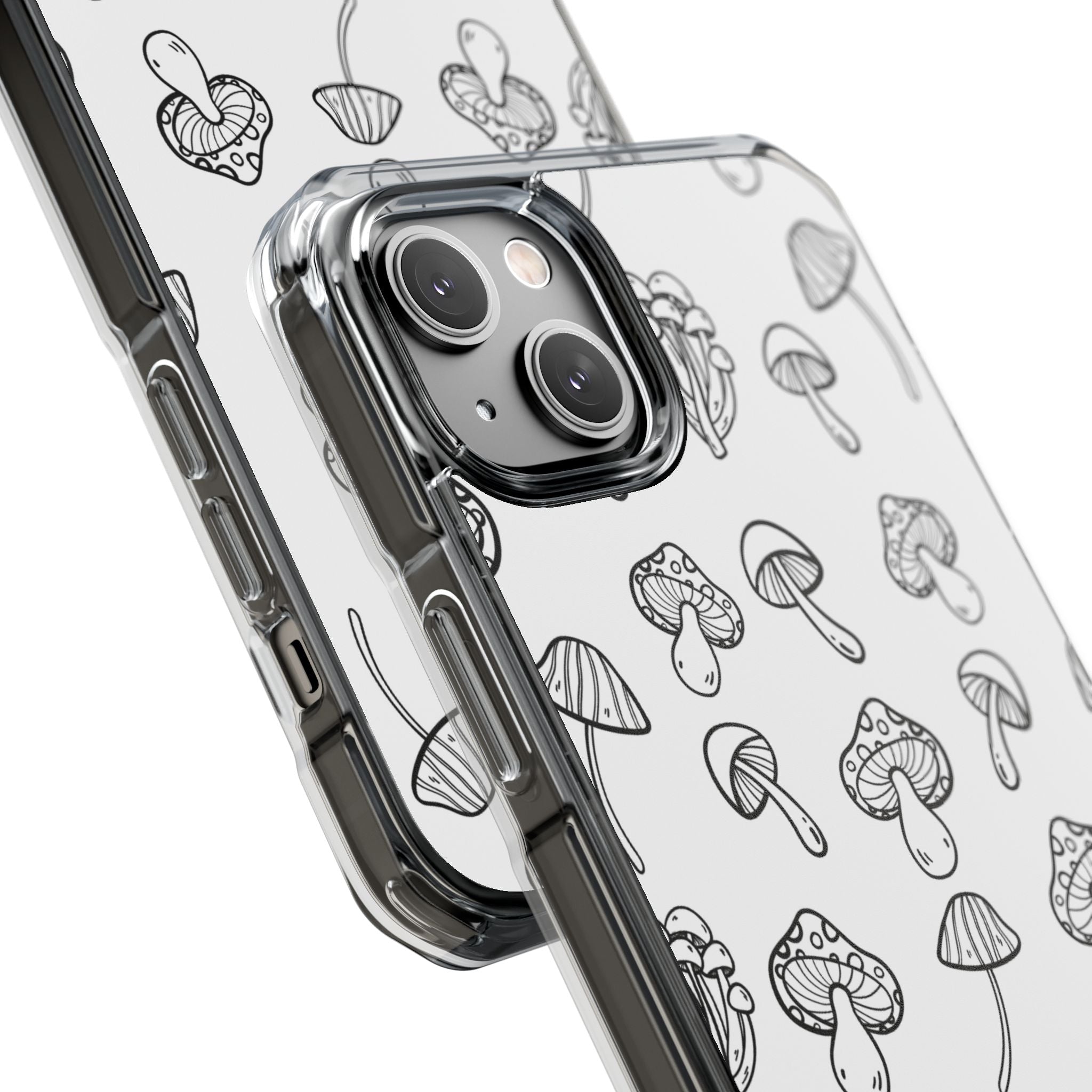 Mushroom Line Play iPhone Case - Impact