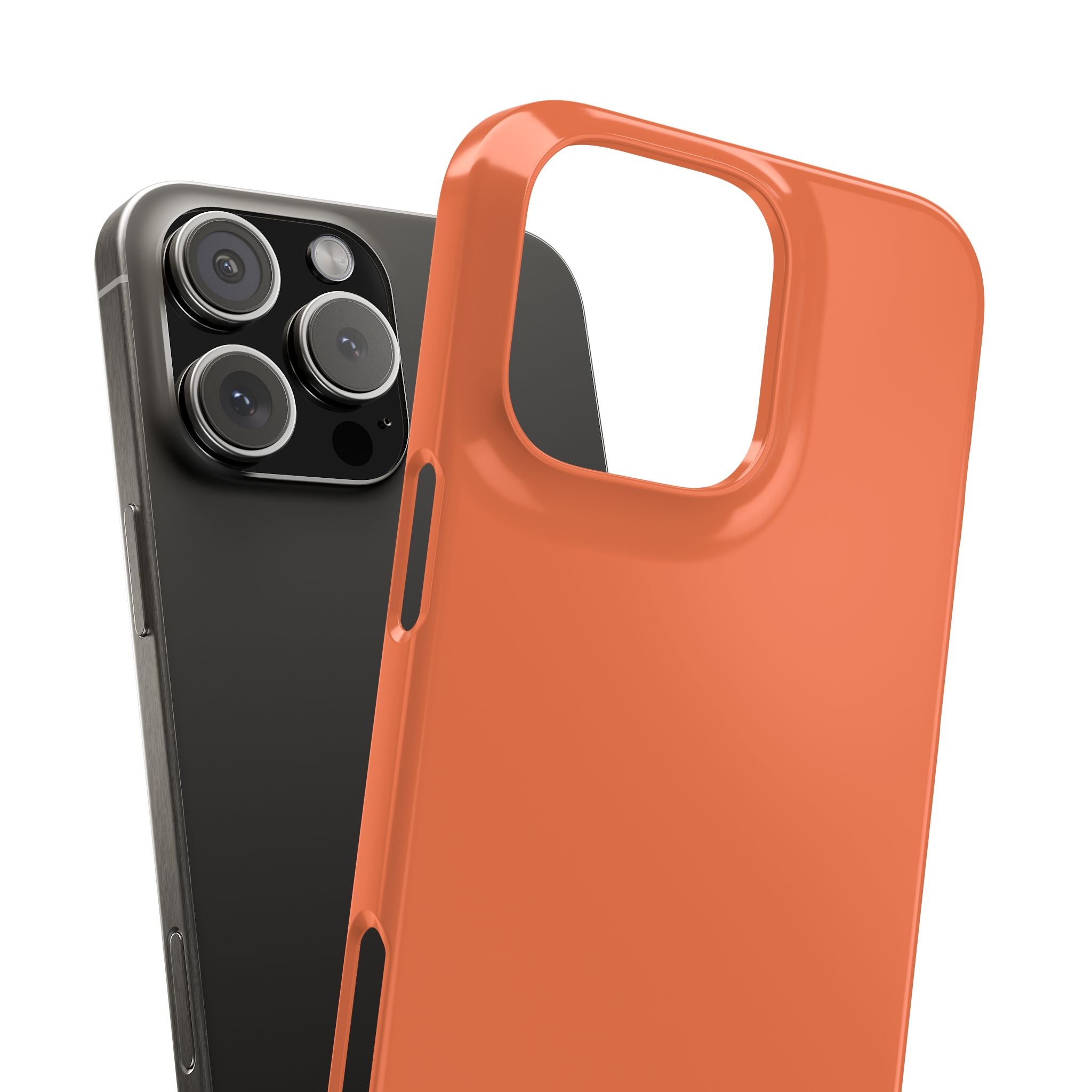 Coral iPhone 16 - Slim Phone Case