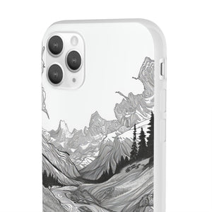 Monochrome Serenity | Flexible Phone Case for iPhone