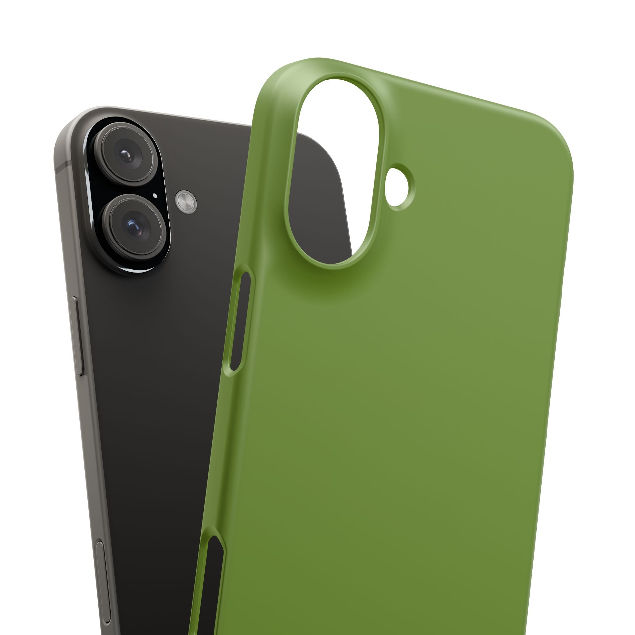 Olive Drab iPhone 16 - Slim Phone Case