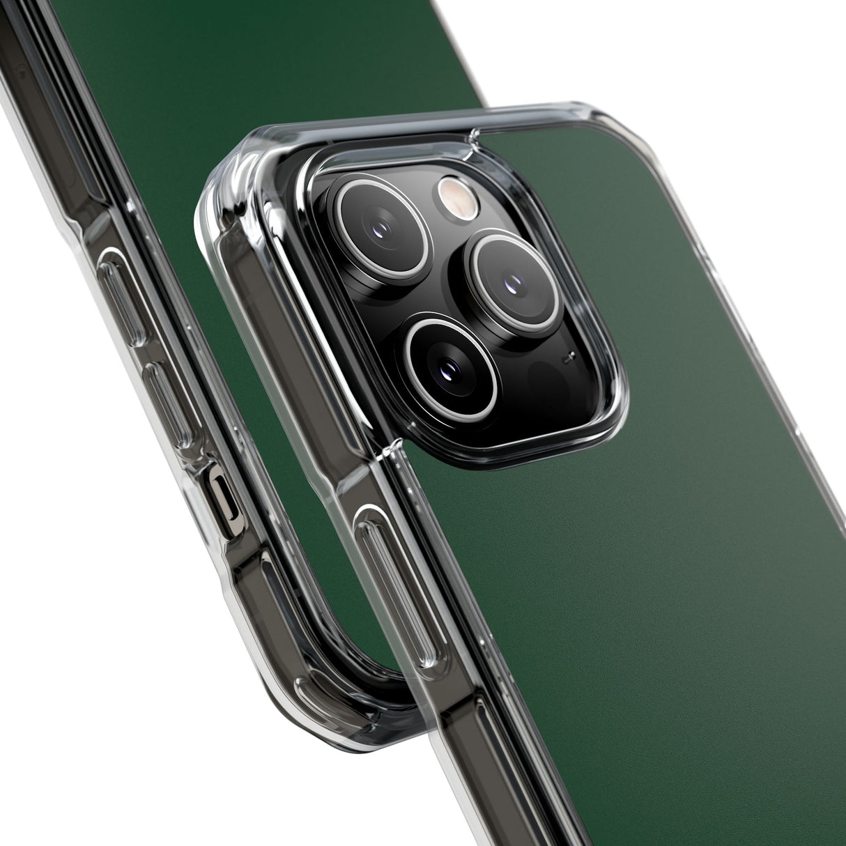 British Racing Green | Handyhülle für iPhone (Clear Impact Case – magnetisch) 