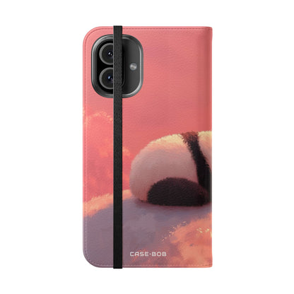 Panda Moonlight - iPhone 16 Plus Case - Wallet