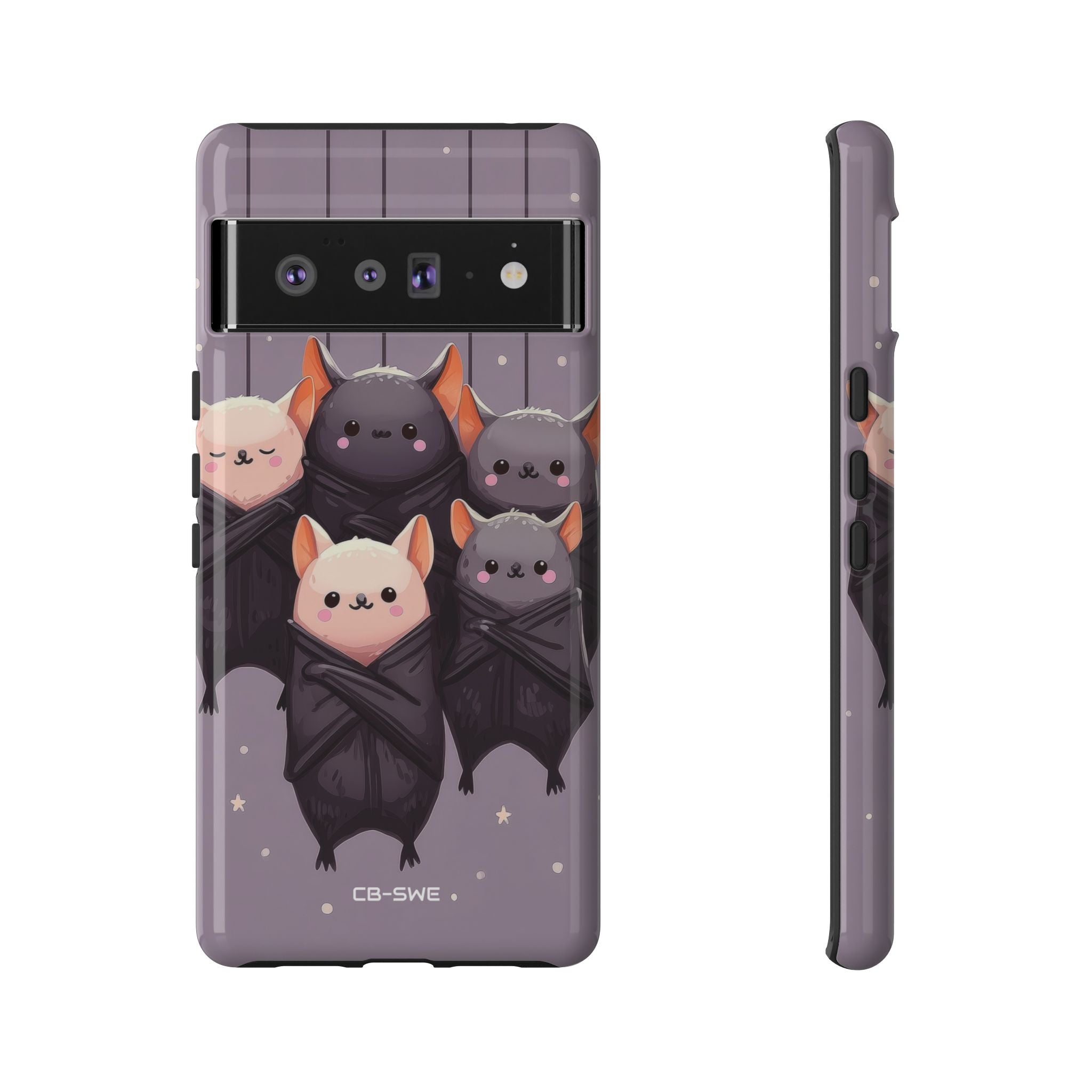 Playful Bats Hang - Google Pixel Case