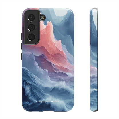 Mountain Wave Serenity - Tough Samsung S22 Phone Case