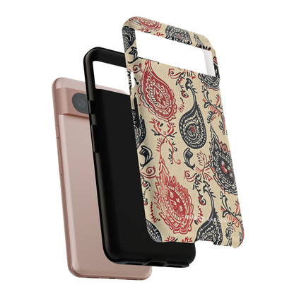 Vintage Paisley Elegance Google Pixel 8 - Tough Phone Case