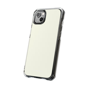 Elfenbeinfarben | Handyhülle für iPhone (Clear Impact Case – magnetisch)