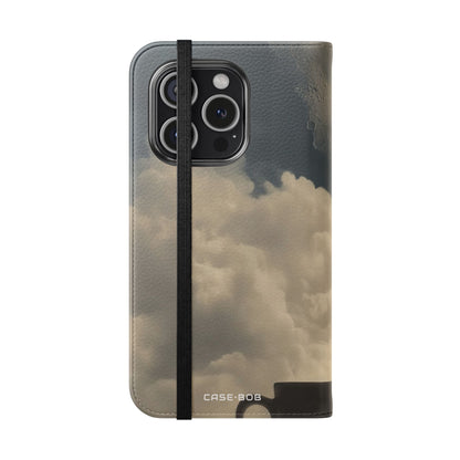 Kuunvalossa oleva muki - iPhone 15 Pro -lompakkokotelo