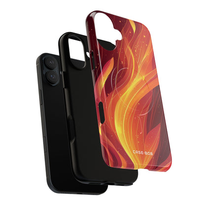 Flaming Flow iPhone 16 Plus Case - Tough+