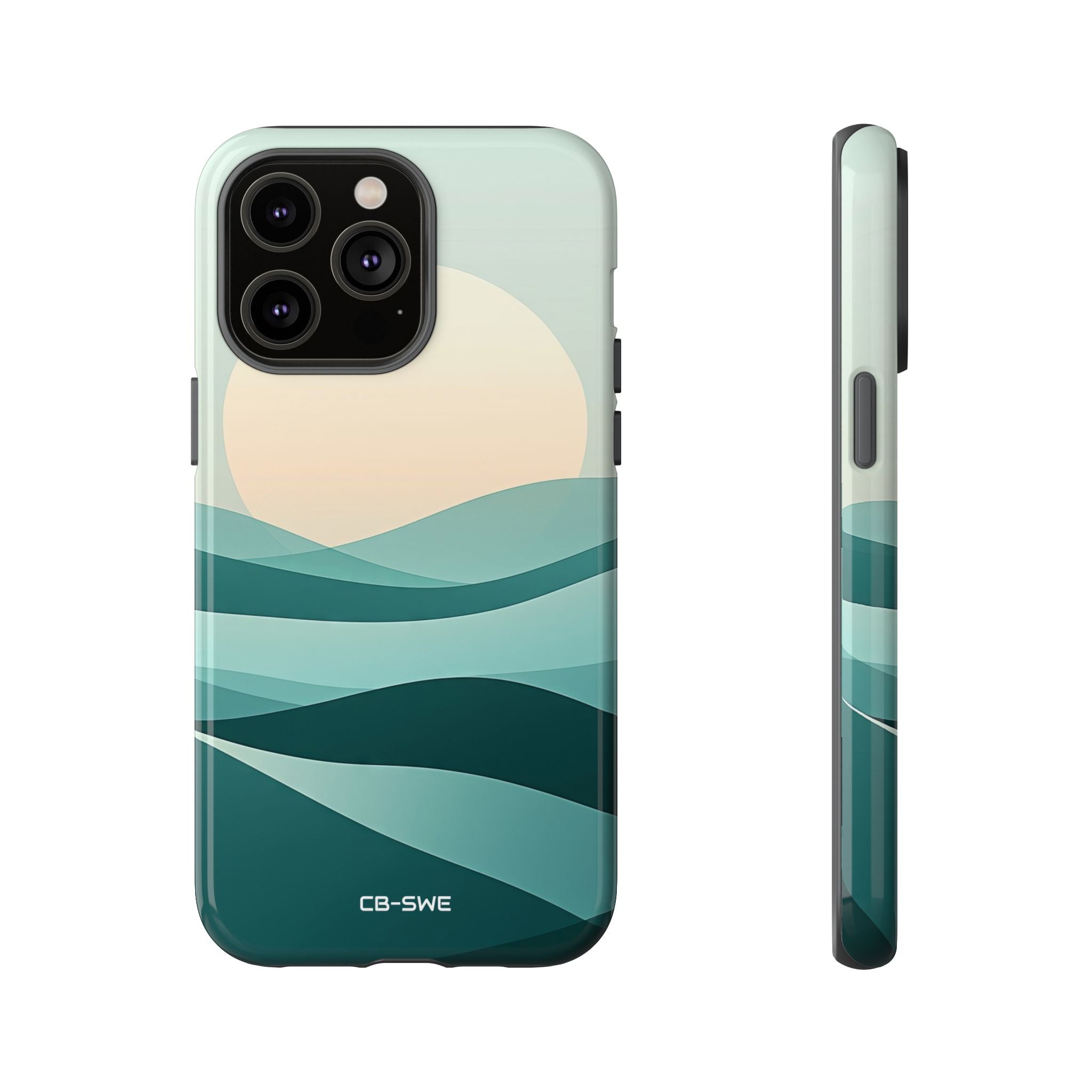 Fluid Harmony Waves - iPhone Case
