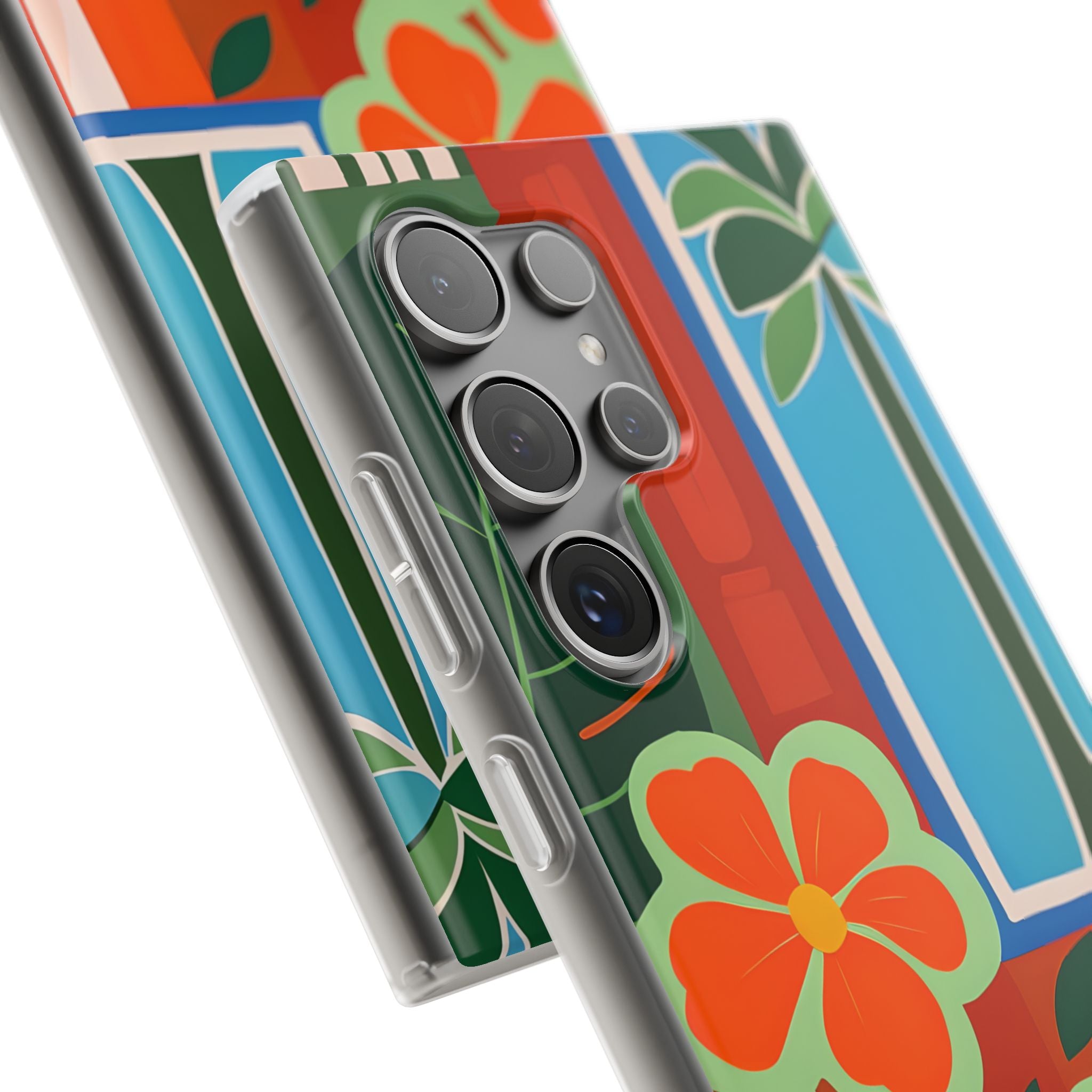 Orange Blossom Burst Samsung S24 Ultra Case - Soft