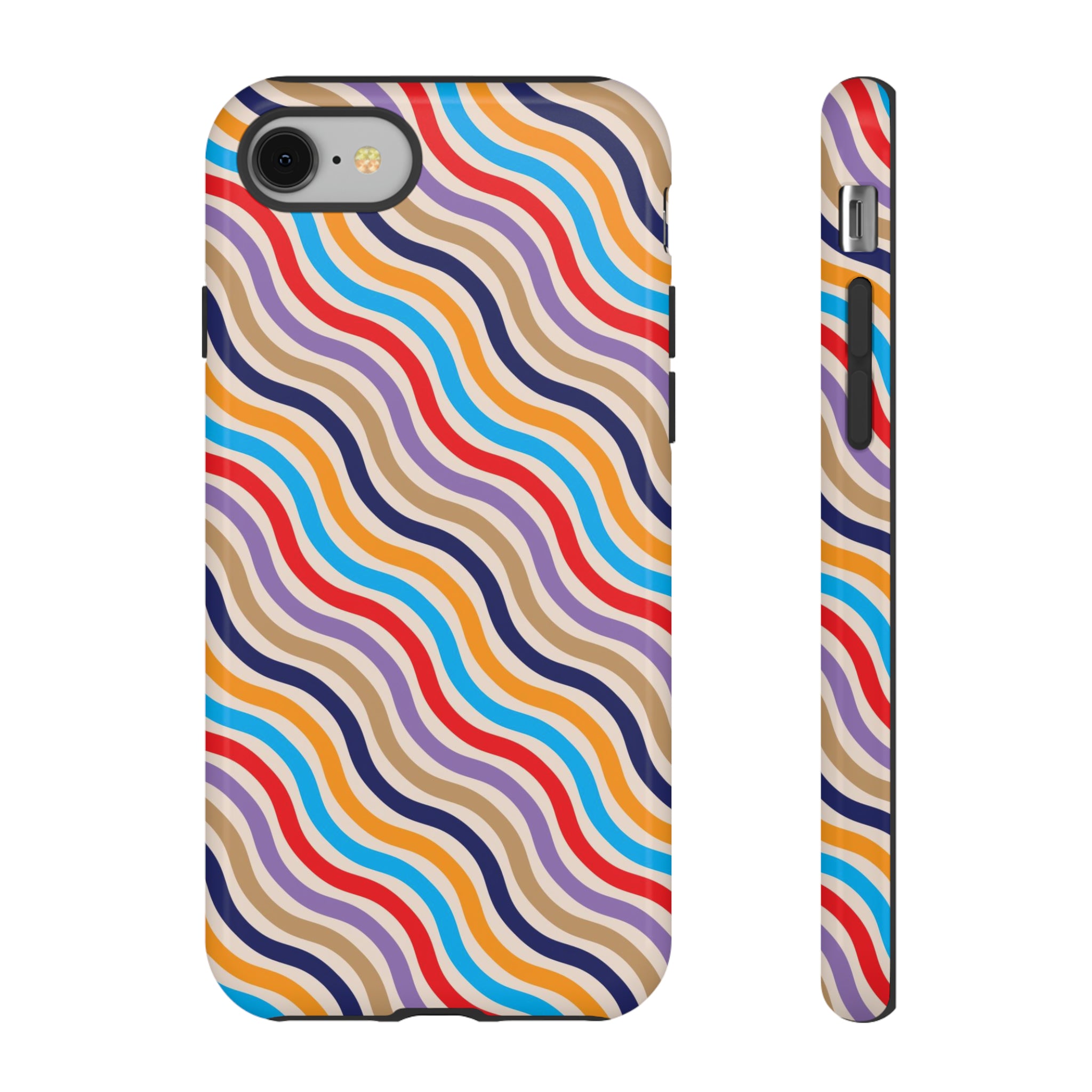 Thin wave Line - Protective Phone Case