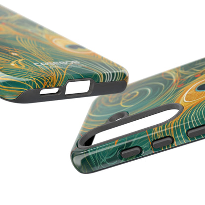 Vortice di Pavone Vivace Samsung S25 - Tough