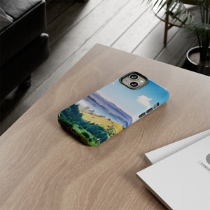 Mountain Sunny Day - Protective Phone Case