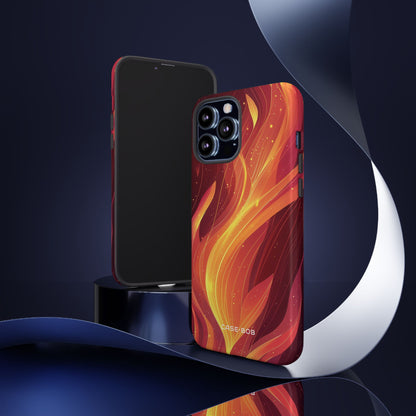 Flaming Flow iPhone 13 Pro Max Case - Tough