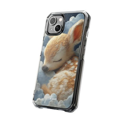 Dreaming Fawn Sleeps iPhone Case - Impact