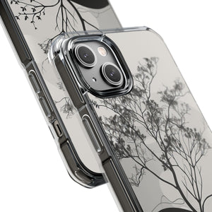 Ethereal Silhouette - Phone Case for iPhone (Clear Impact - Magnetic)