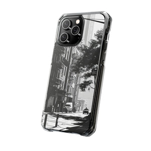 Urban Serenity – Handyhülle für iPhone (Clear Impact – Magnetisch) 