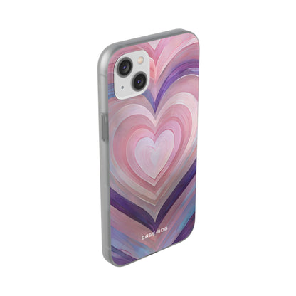 Radiant Heartbrush iPhone 14 Plus Case - Soft