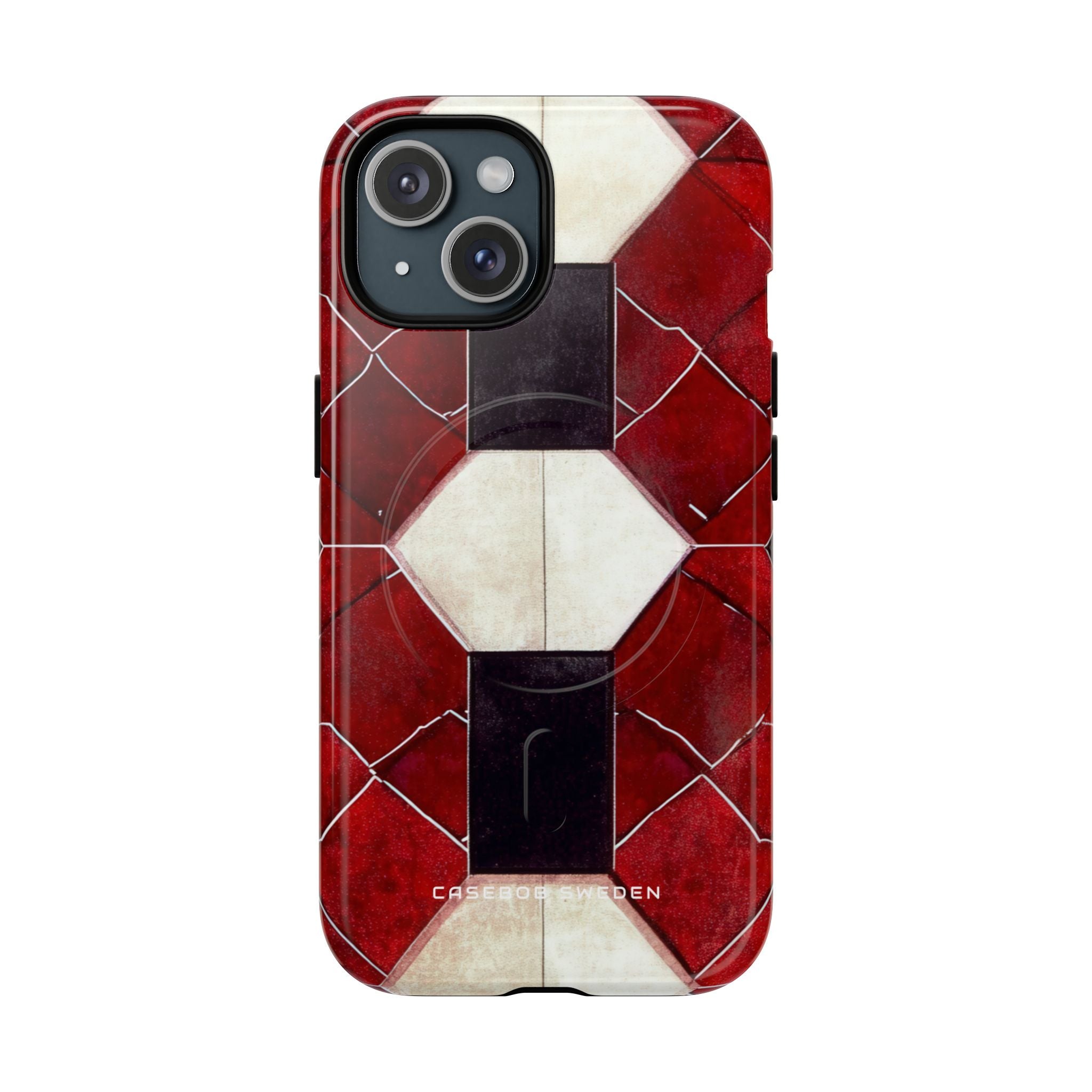 Gothic Hexagon Symmetry iPhone 15 | Tough+ Phone Case