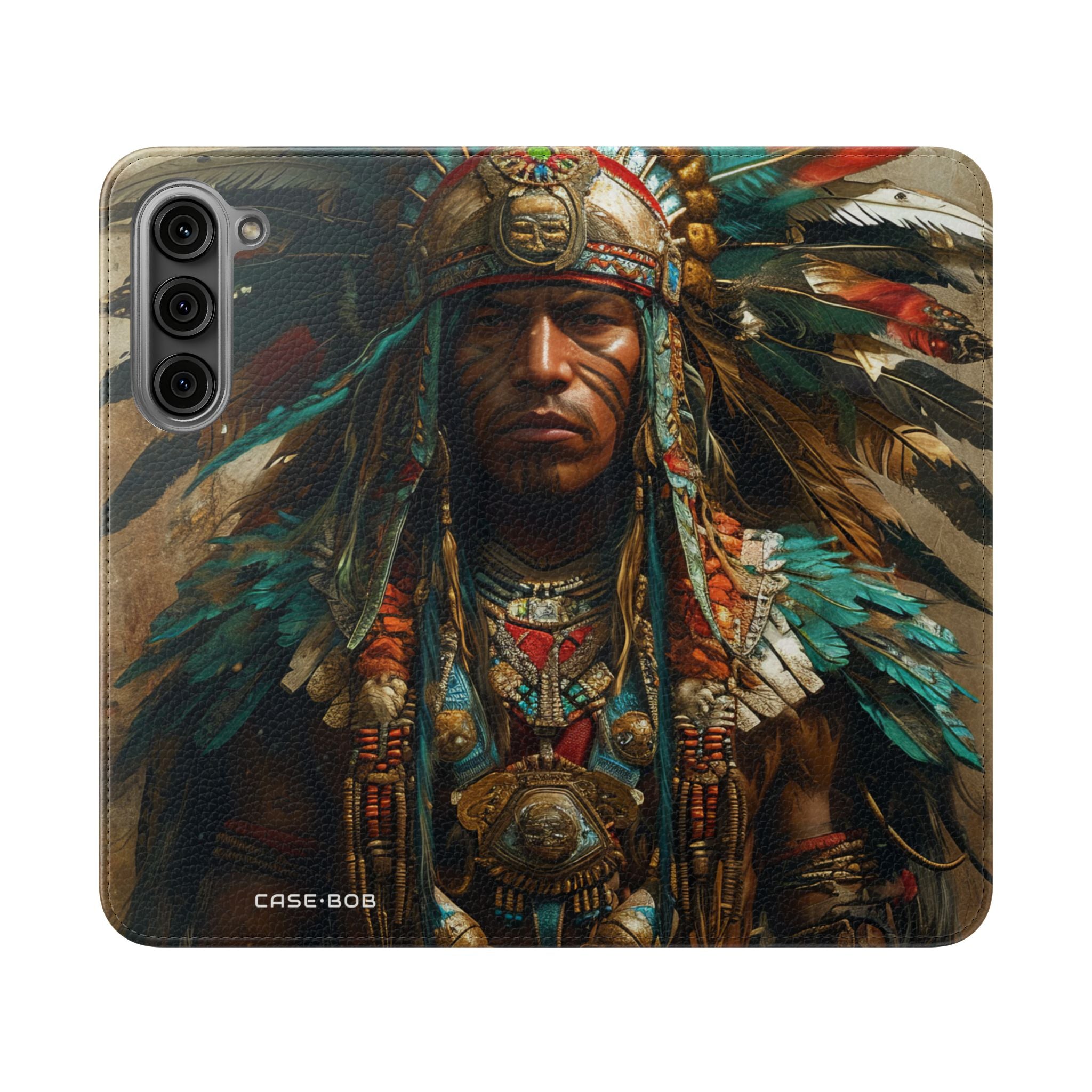 Feathered Sentinel - Samsung S23+ Case - Wallet