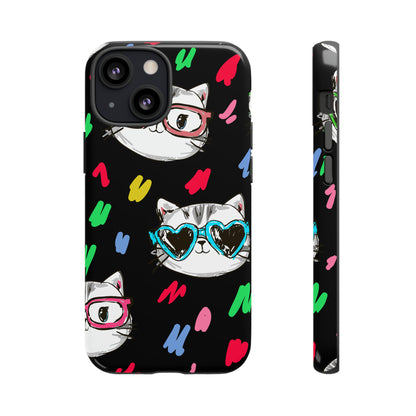 Cat Coloring - Protective Phone Case