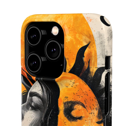 Sunlit Duality | Slim Phone Case for iPhone