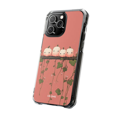 Pumpkins Greet Vines iPhone Case - Impact