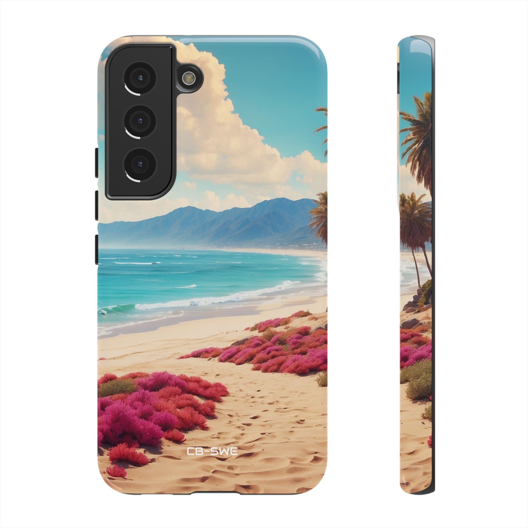 Footprints Trace Sand - Samsung Case