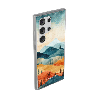 Moonlit Mountains Samsung S23 Ultra Case - Soft