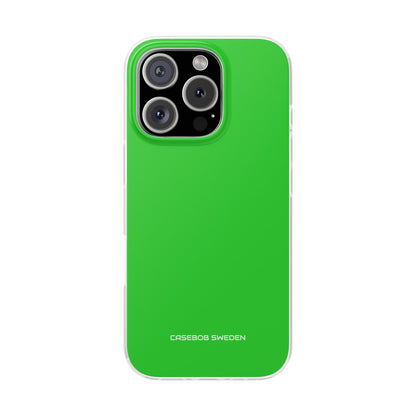 Lime Green - Flexi iPhone 16 Phone Case