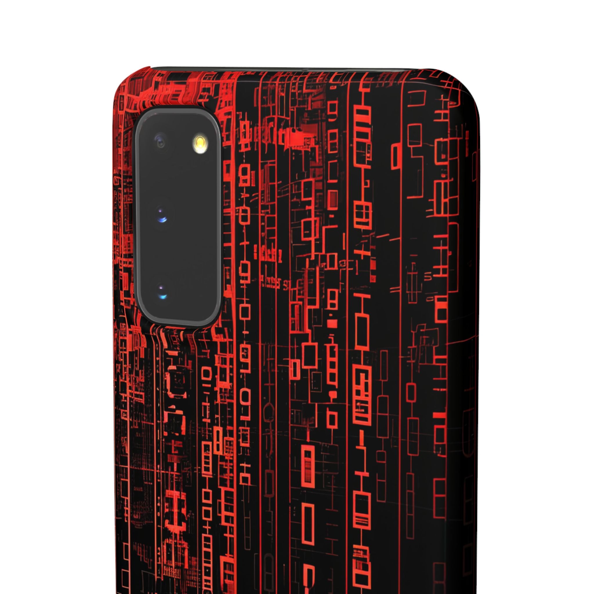 Gradient Cyberflux Network Samsung S20 - Slim Phone Case