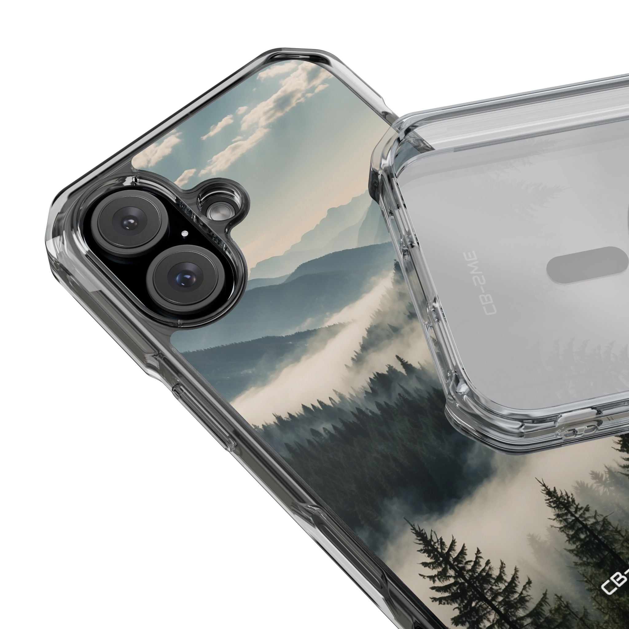 Misty Forest Embrace iPhone Case - Impact