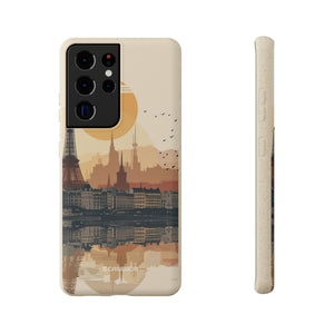 Parisian Sunset Serenity | Biodegradable Phone Case