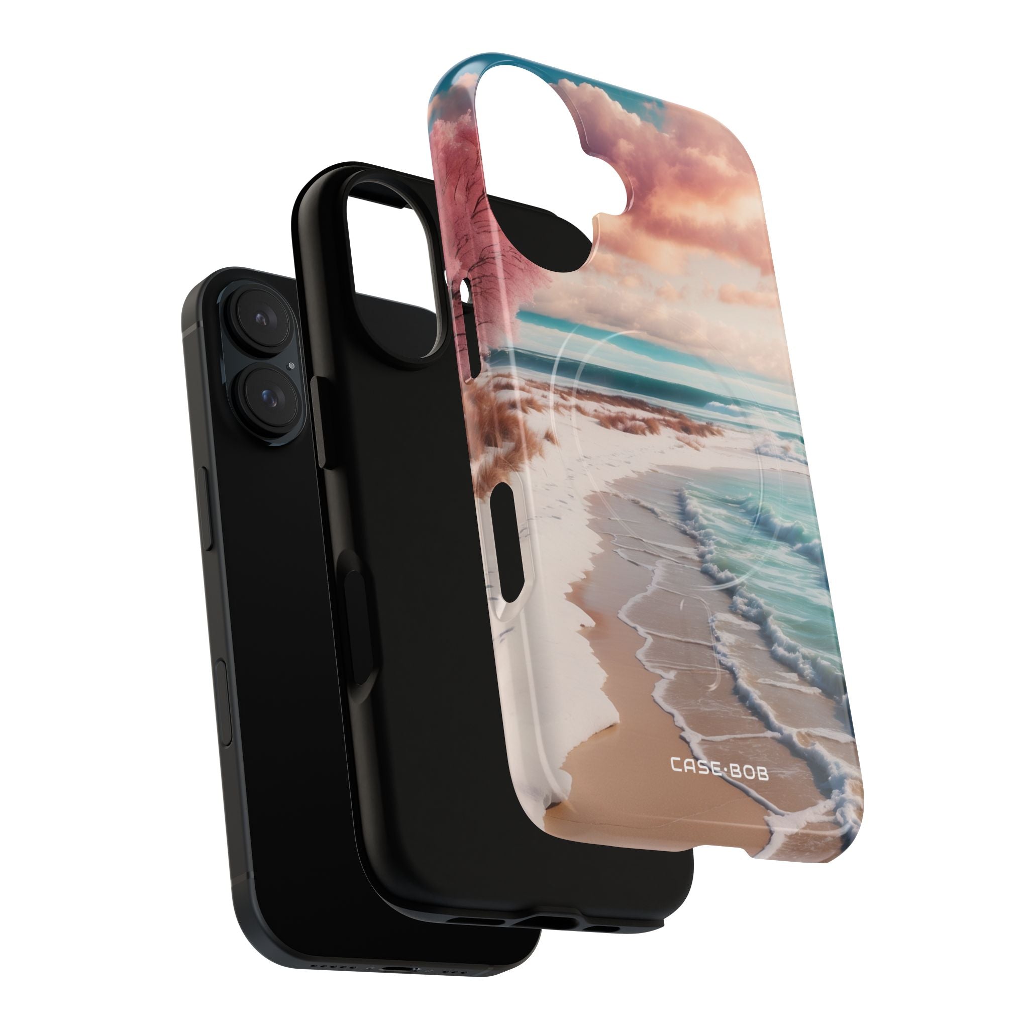 Pink Tree Breeze iPhone 16 Case - Tough+