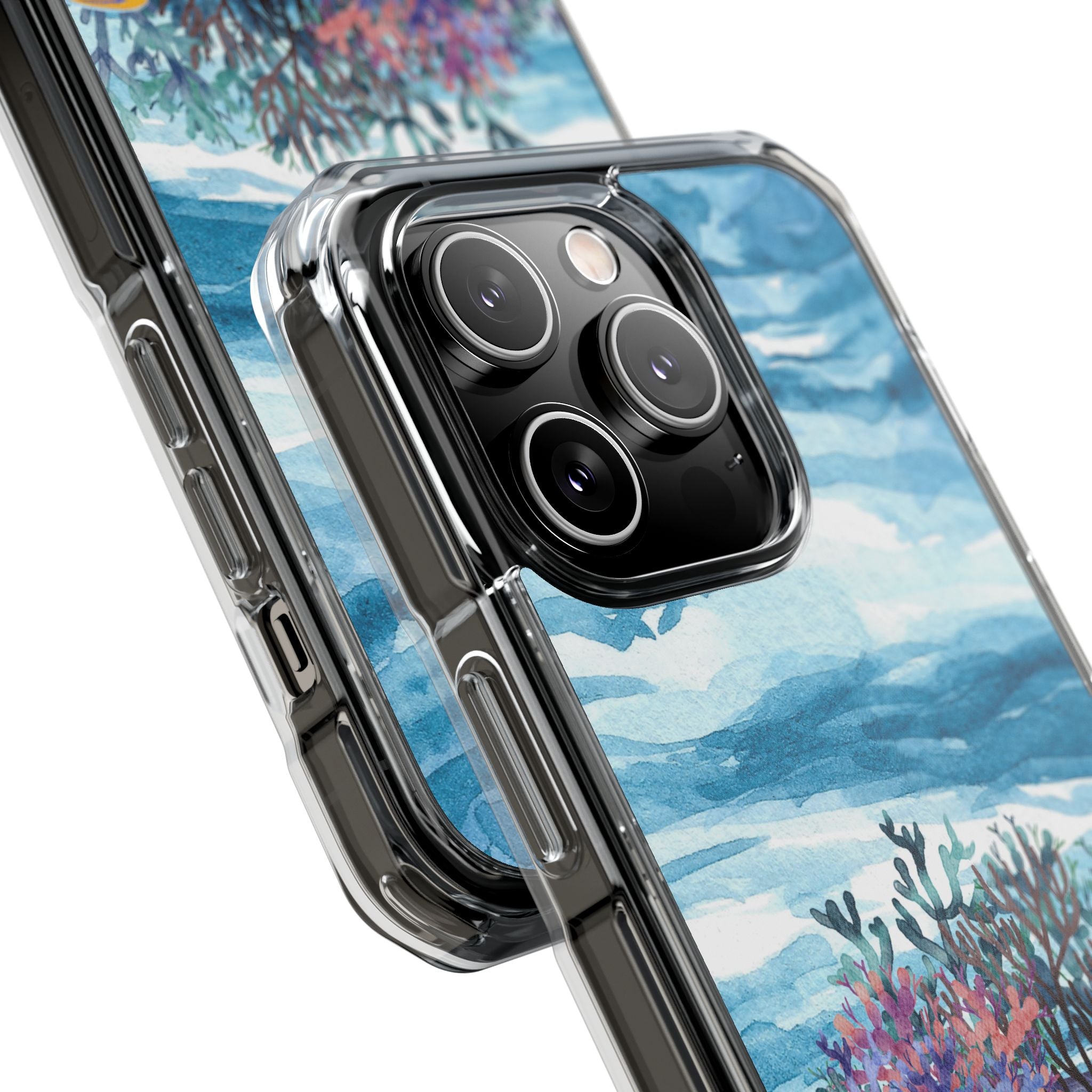Aquatic Life Watercolors iPhone Case - Impact