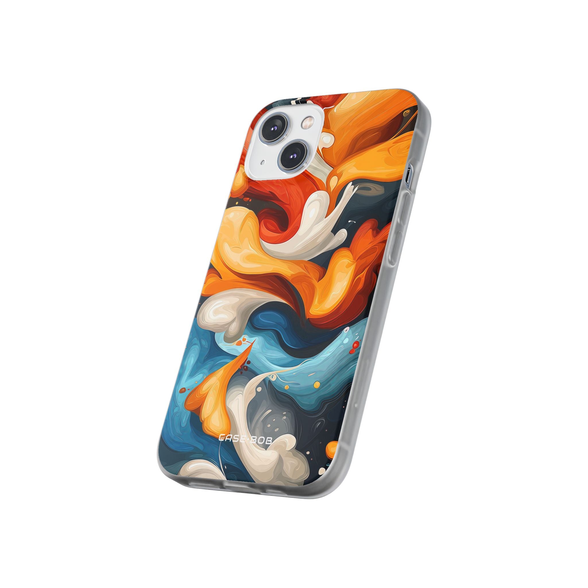 Crimson Ribbon iPhone 14 Case - Soft