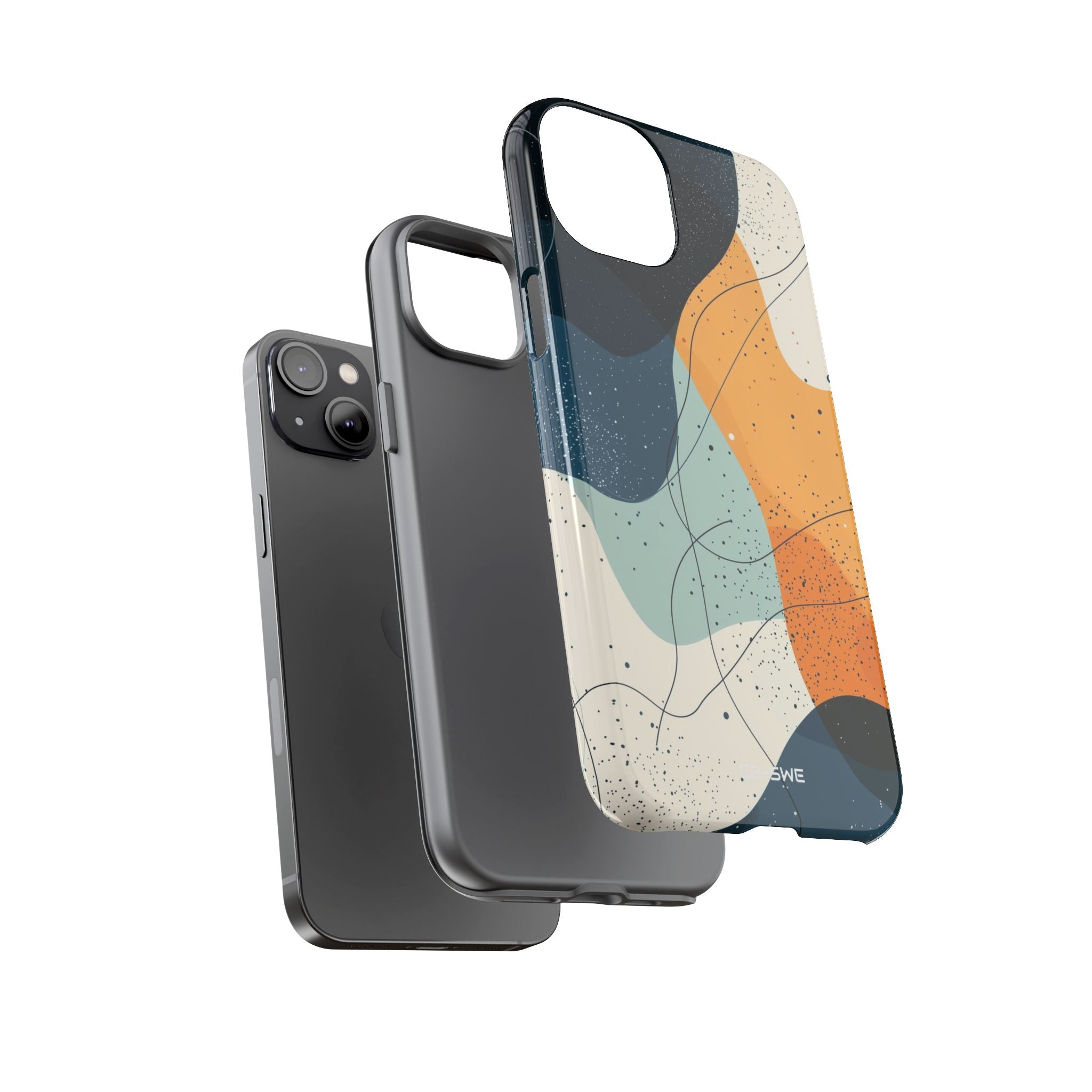 Waves Embrace Earth - iPhone Case