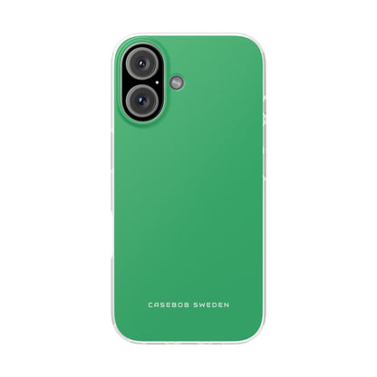 Medium Sea Green iPhone 16 - Flexi Phone Case