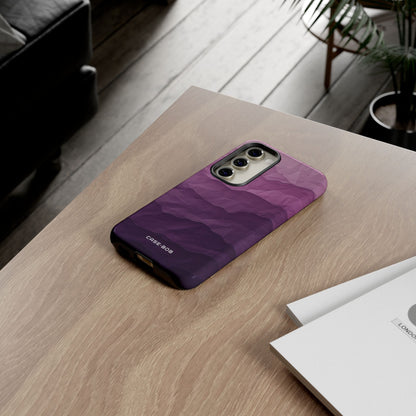 Purple Wave Layers Samsung S23 Case - Tough