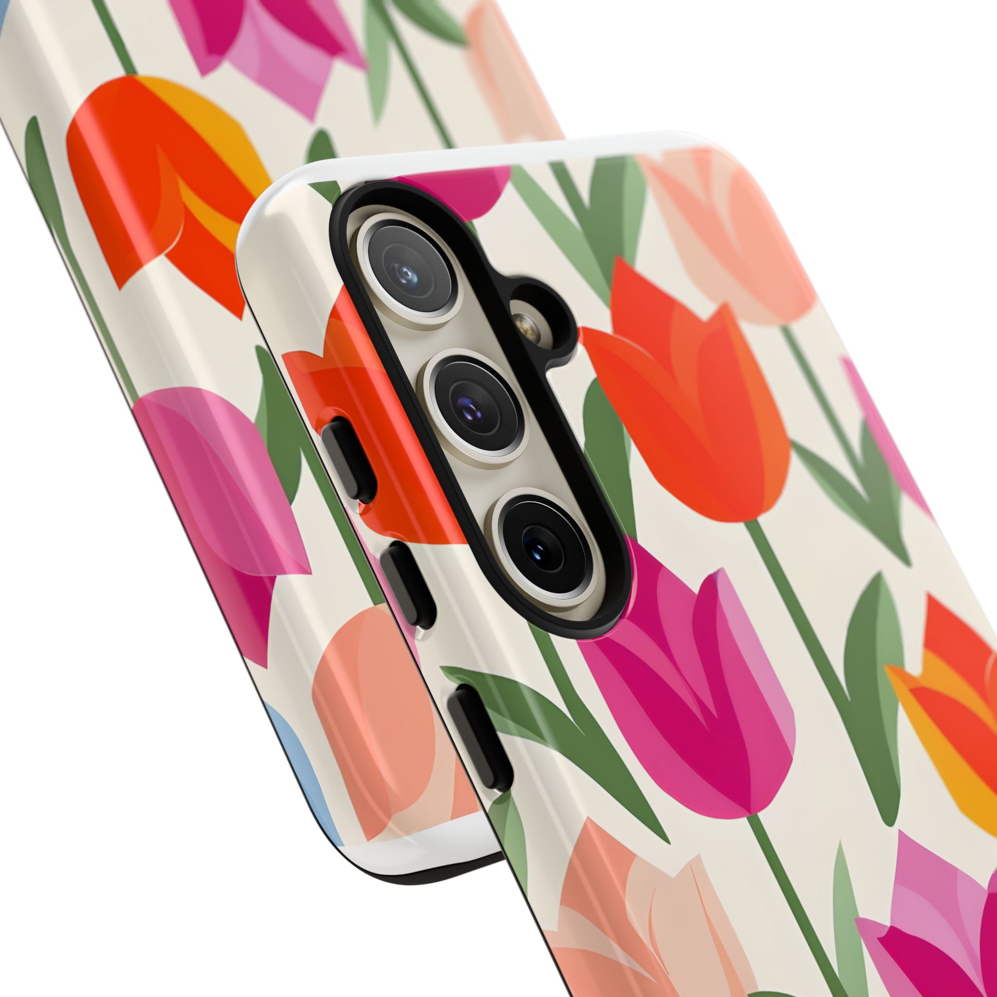 Tulip Harmony Green Samsung S24+ Case - Tough