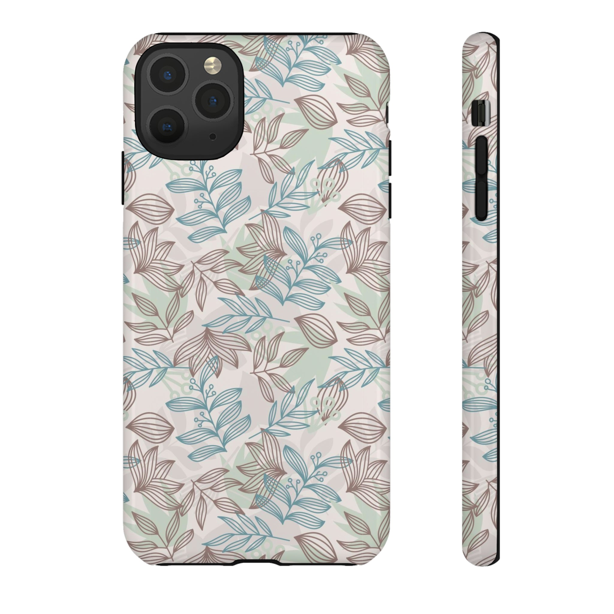 Minty Leaf - Protective Phone Case