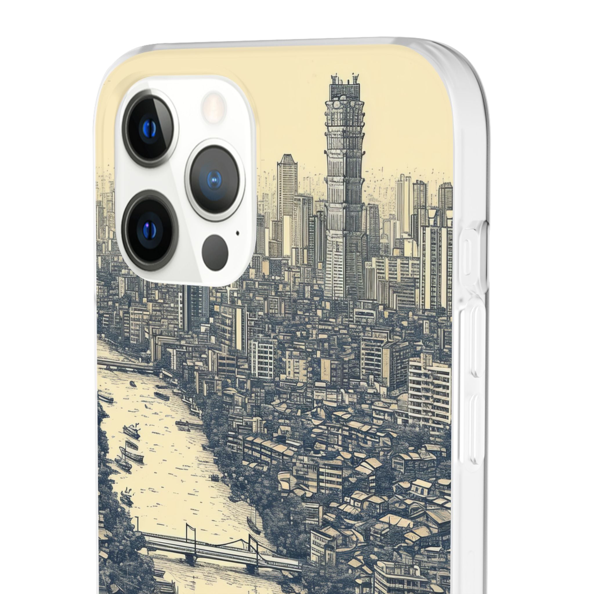 Nostalgic Metropolis | Flexible Phone Case for iPhone