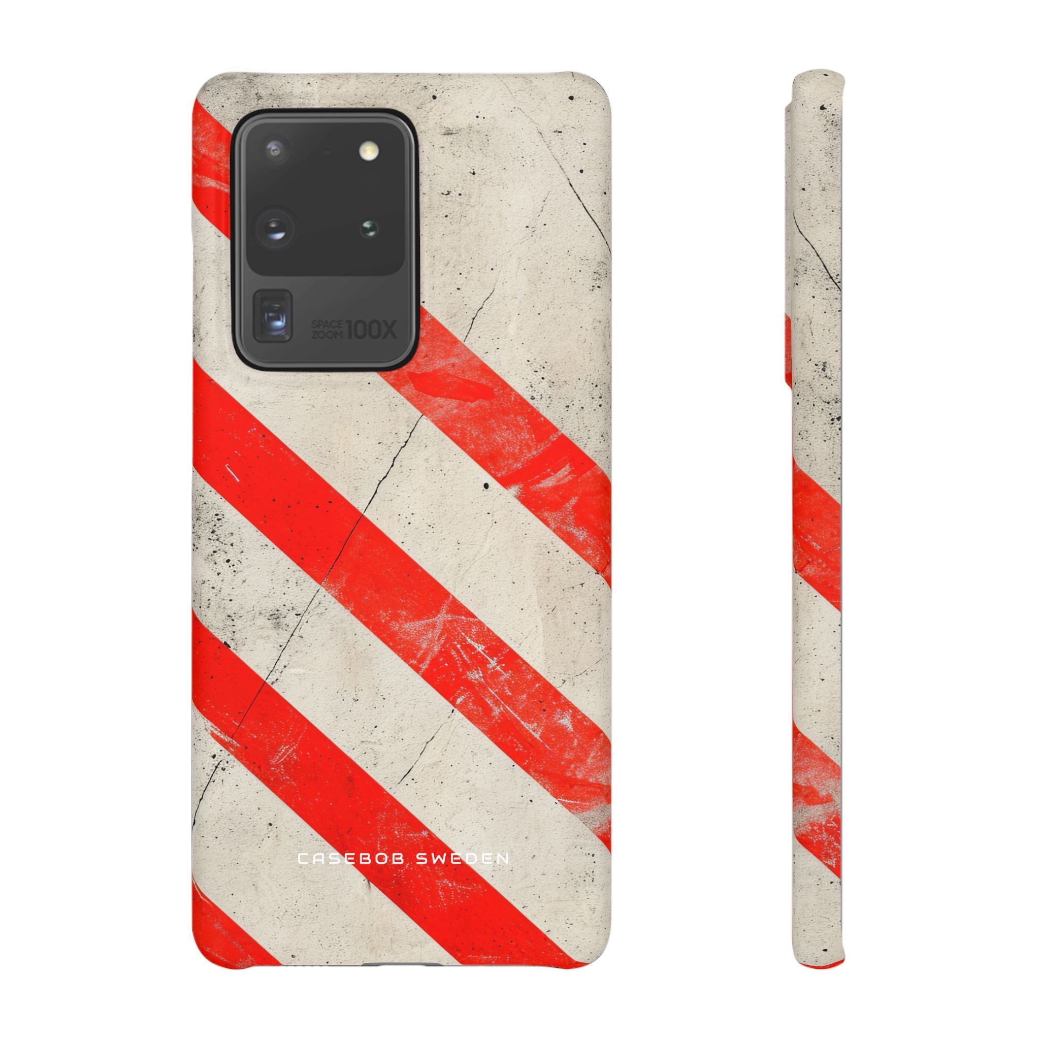 Striker Crimson Stripes Samsung S20 - Slim Phone Case