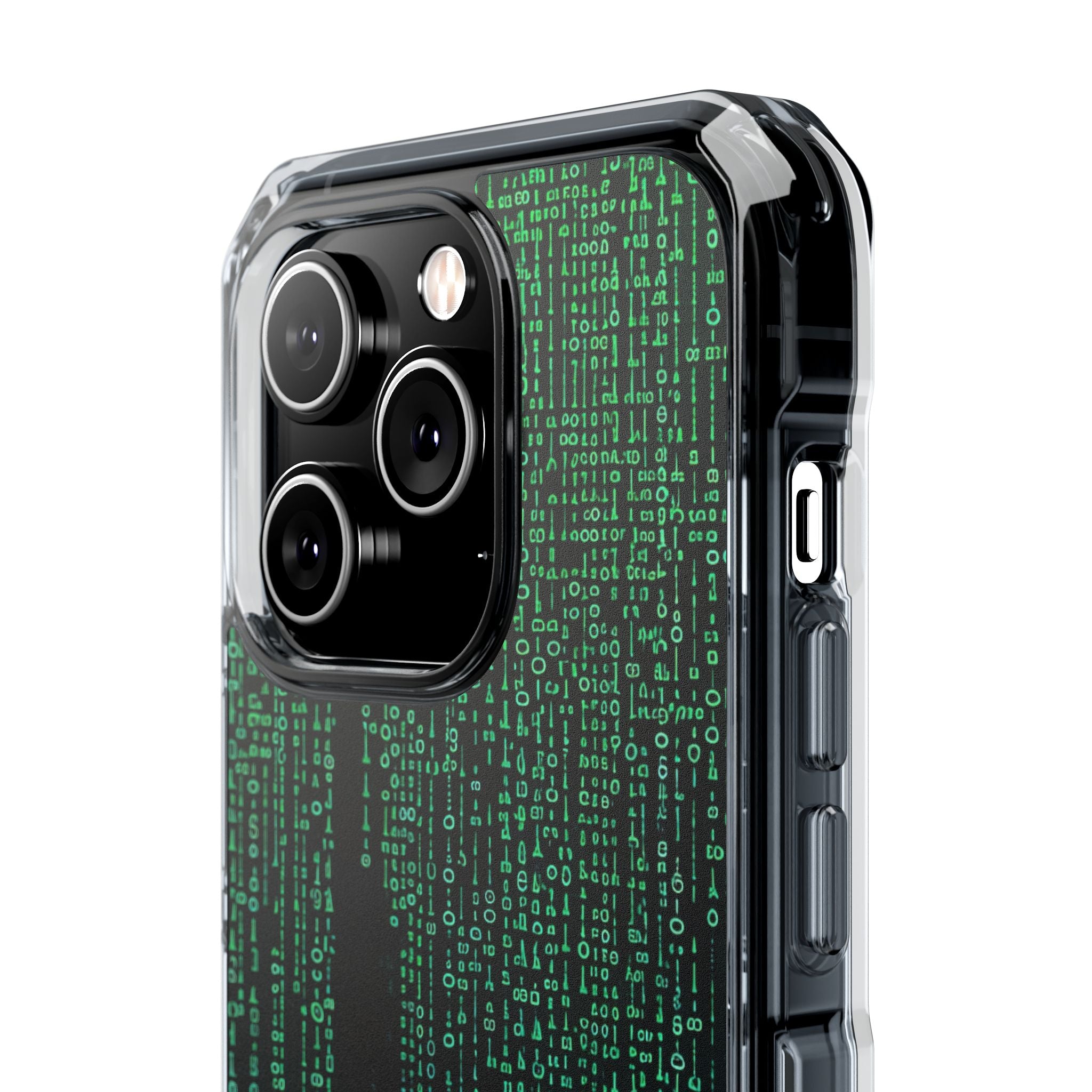Neon Data Stream iPhone 14 - Impact Clear+