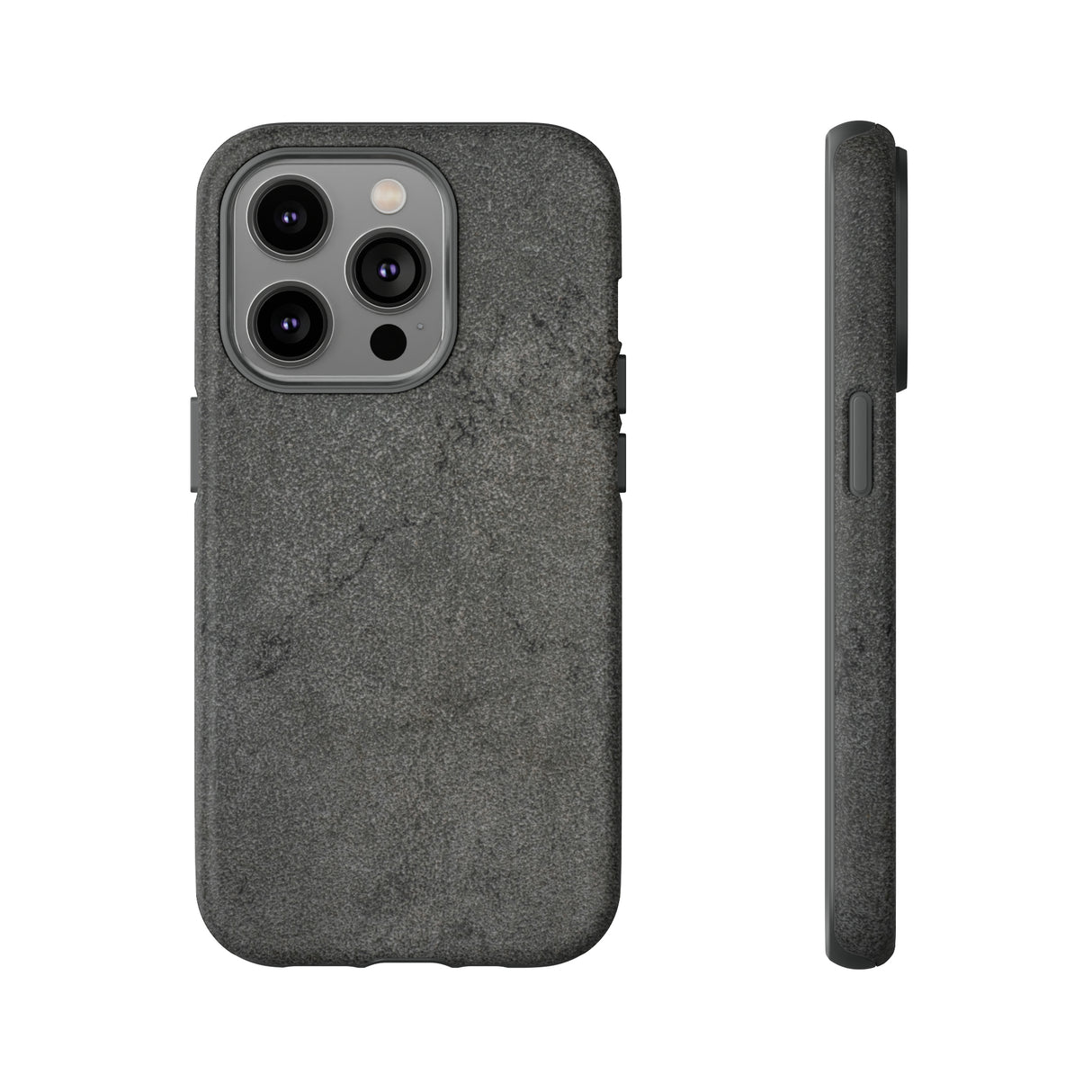 Steel Grey Granite - Protective Phone Case