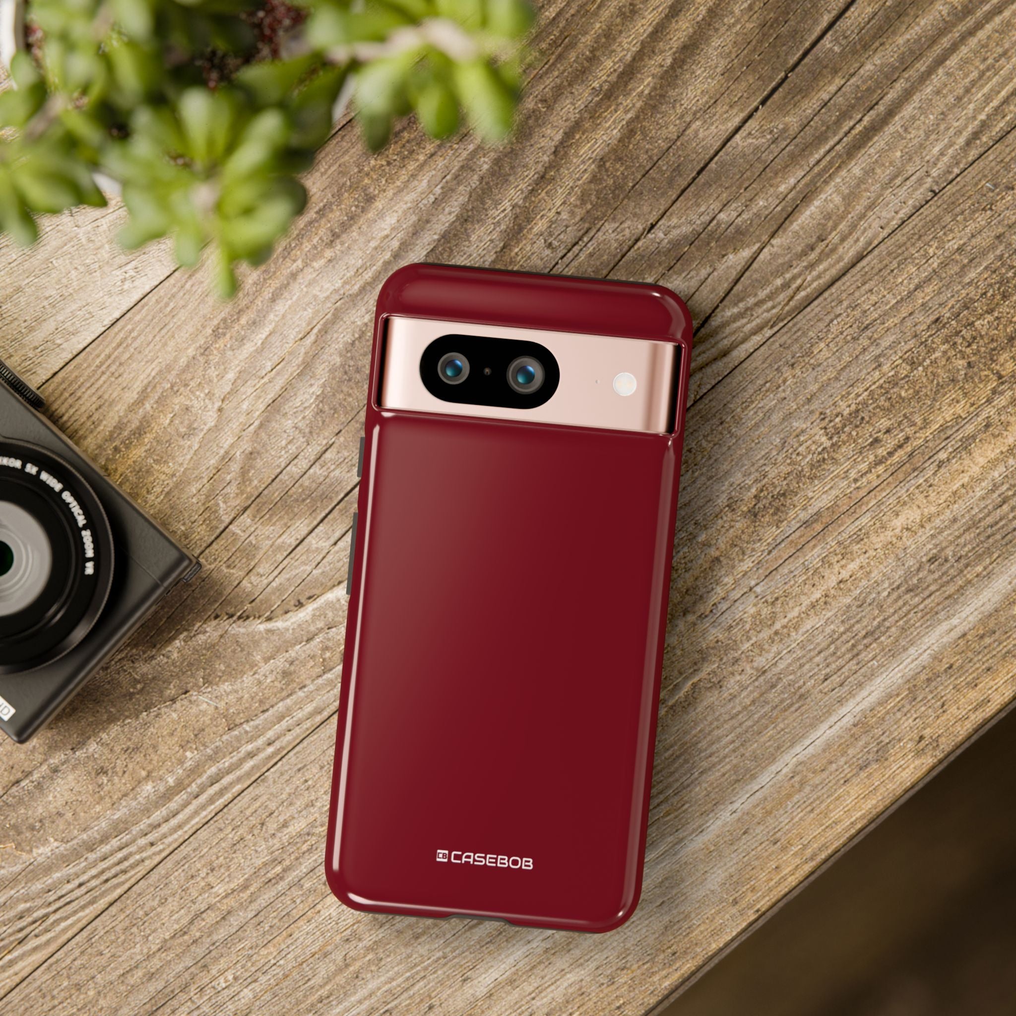 Burgundy Elegance: Minimalist Sophistication - for Google Pixel 8